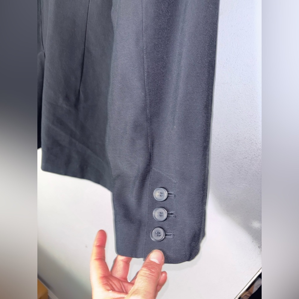 Open Edit Relaxed Fit Black Button Closure Long S… - image 7